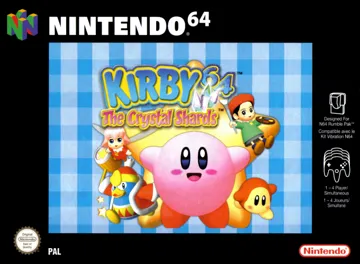 Kirby 64 - The Crystal Shards (Europe) box cover front